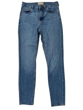 Everlane The High Rise Skinny Blue Jeans